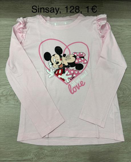 Tričko a dlhým rukávom, sinsay,128