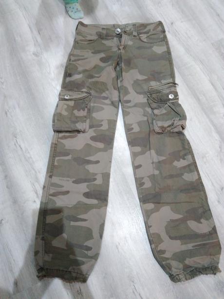 Maskáčové nohavice, xs