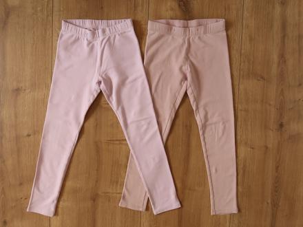 Zateplené legíny / legínky lindex 128 (7-8r.) 2 ks, lindex,128