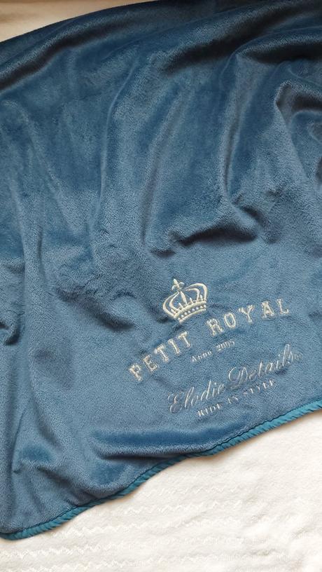 Zamatová deka elodie details petit royal, 