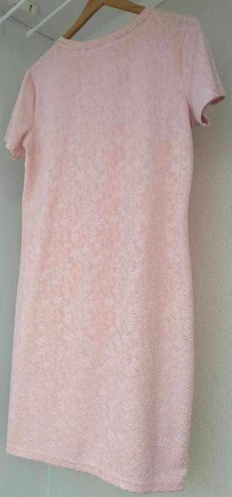 Minišaty, lososová/marhuľková farba, v. 42/44/xl, l