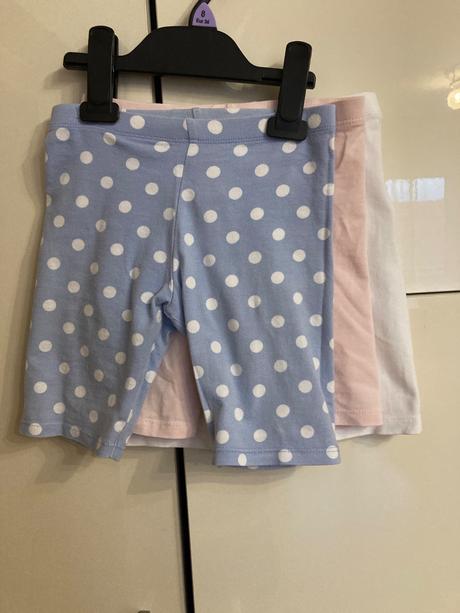 3 pack šortkové legíny, f&f,116