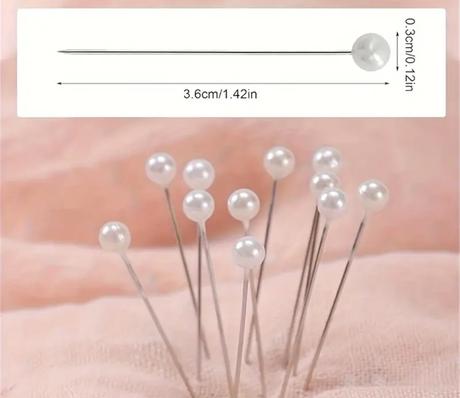 Ozdobné špendlíky 100ks, 