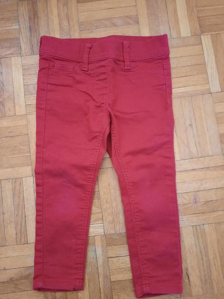 Dievčenské rifle/ džegínsy, c&a,92