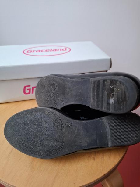 Lakované baleríny s mašľou, graceland,36