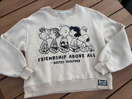 Snoopy peanuts mikina, zara,152