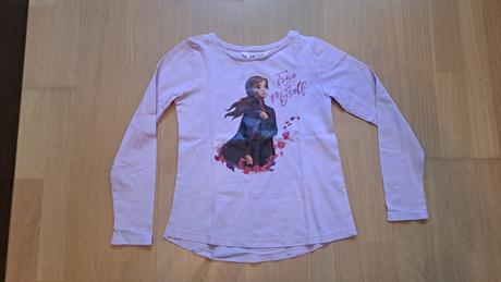 Tričká frozen 2 (2ks - anna a elsa), h&m,134