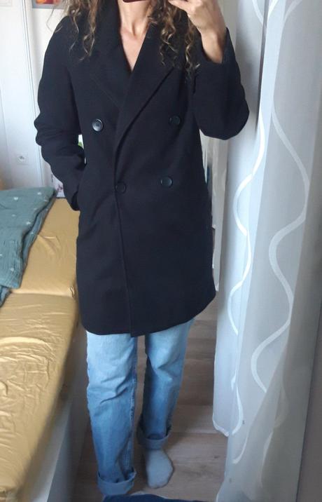 Čierny kabát, xs