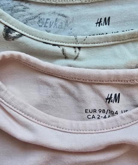 Tričko dlhý rukáv, h&m,98