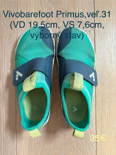 Tenisky vivobarefoot primus veľ. 31, vivobarefoot,31