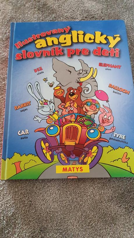 Ilustrovaný anglický slovník pre deti,