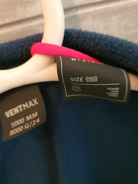 Mckinley jesenná bunda 8 rokov, mckinley,128