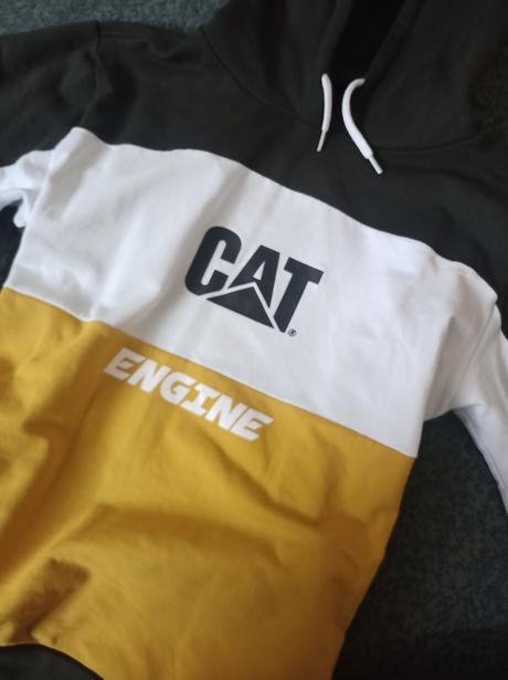 Caterpillar elastická mikina s kapucňou, m