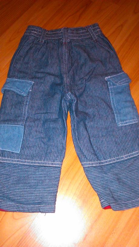 Zateplené nohavice, 80