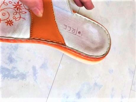 Kožené šlapky, 38