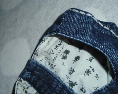 Riflové šaty na 3 až 6 mesiacov, next,68