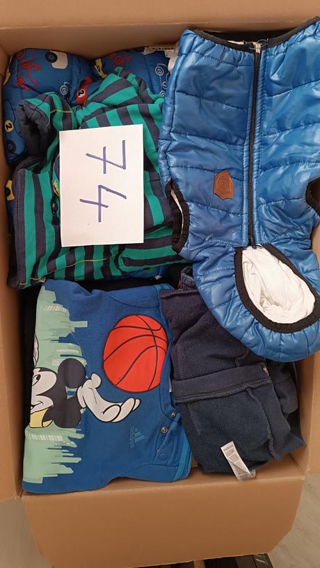 Balík oblečenia pre chlapca 74, 68–80