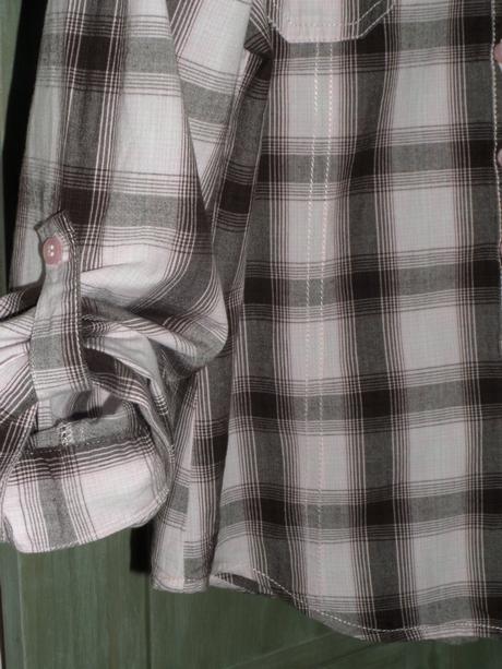 Káro blúza, h&m,140