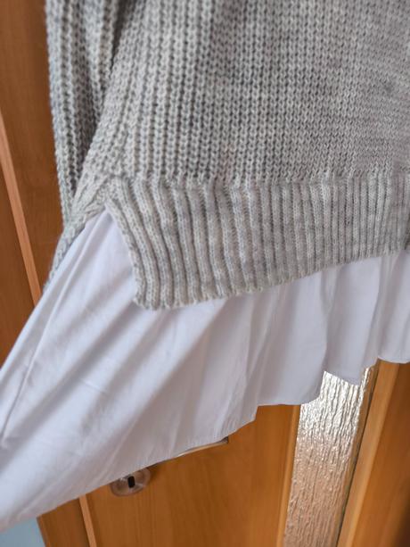 Dámsky pulover 2v1, m