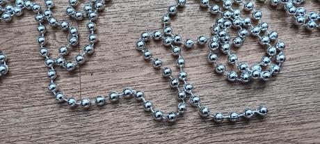 Reťaz korálky 2ks 470cm, 