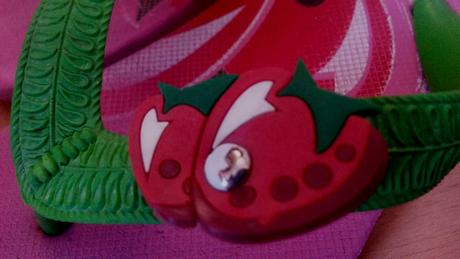 Šľapky "šťavnatý melón s jahodami", 31