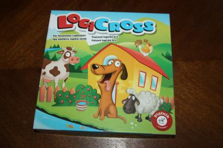 Hra / hlavolam logicross - od 5 rokov, 
