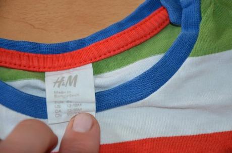 Tricko s dlhym rukavom, h&m,86