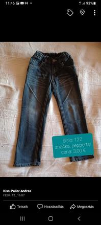 Chlapčenské rifle, pepperts,122