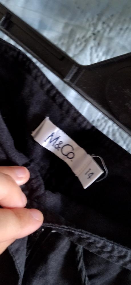 Ľanové nohavice, m&co,xl