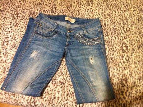 Rifle bershka denim, bershka,34