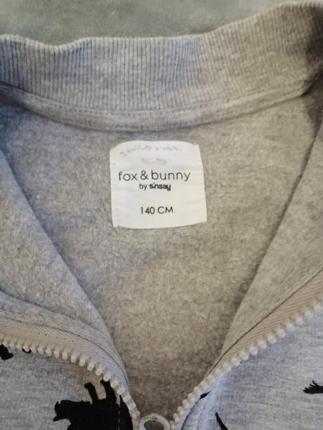 Mikina 134/140, fox & bunny,134