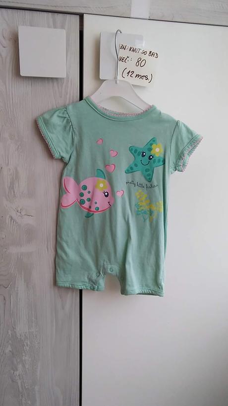 Dievčenský letný overal zn.knot so bad veľ.80, 80