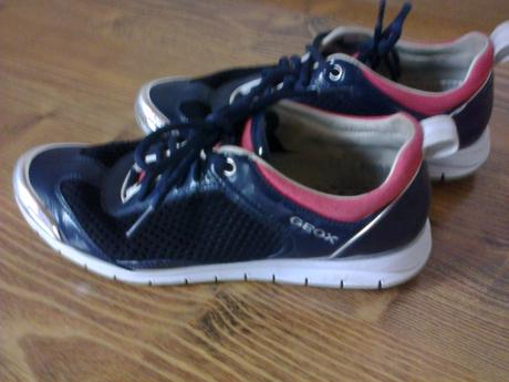 Tmavomodré botasky, geox,39