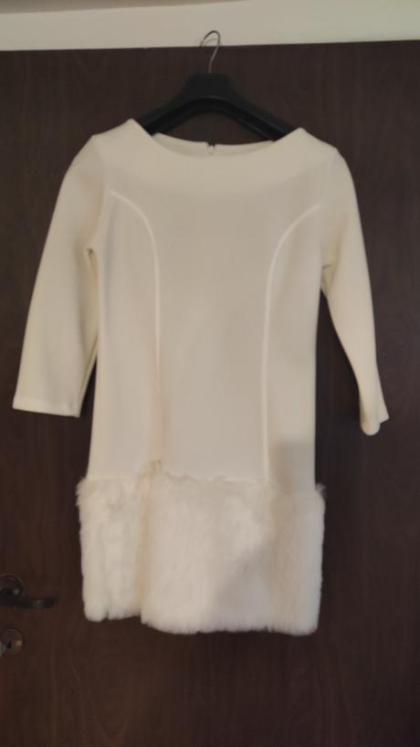 Šaty s kožušinkou, m