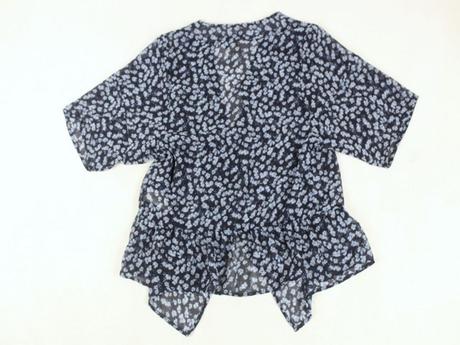 Kvetinový šifónový kardigan next 6 r. a, next,116