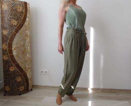 Nohavice dámske letné bavlnené, s,, tom tailor,s