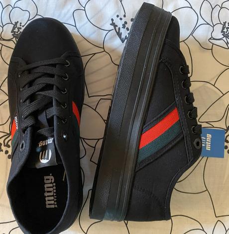 Plátené pohodlné tenisky mtng v. 40, 40