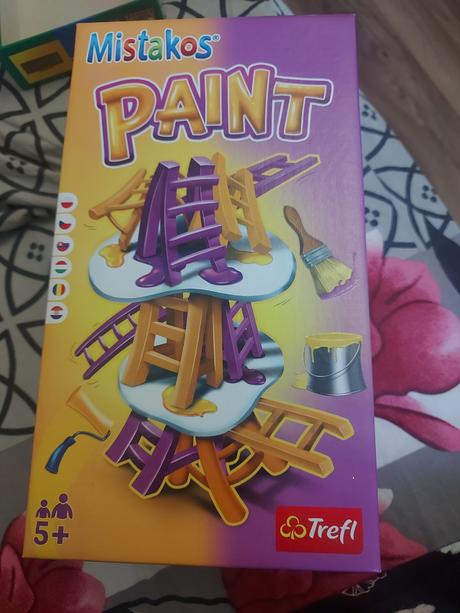 Spoločenská hra rebríky/ maľovanie, 