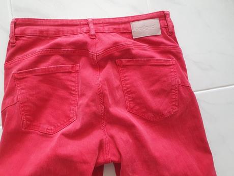 Desigual červené nohavice 40, desigual,40