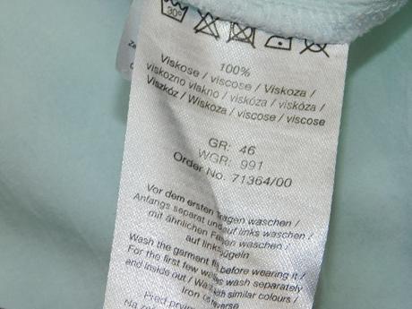 Vzdusna bluzka s roll-up rukavmi, 46