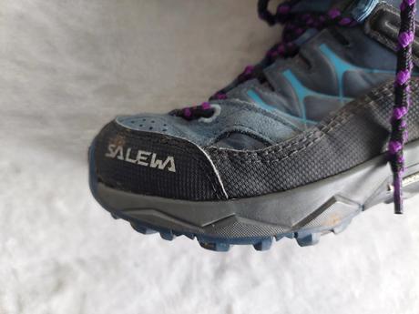 Goretexové turistické topánky zn.salewa veľ.31, salewa,31