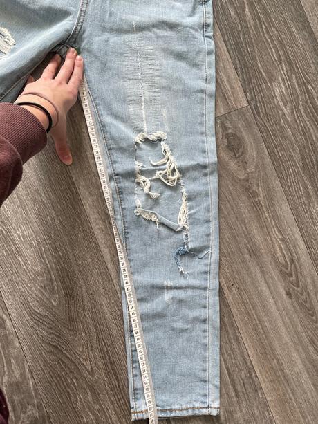 Boyfriend jeans bledomodré, nové, s