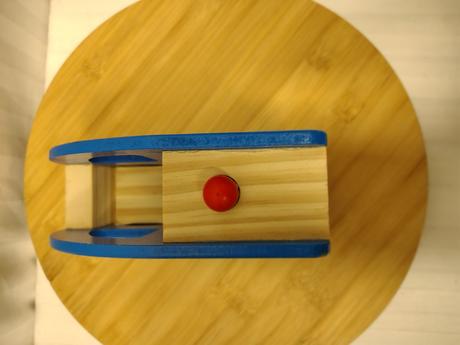 Drevené policajné autíčko, police, 15 cm, 