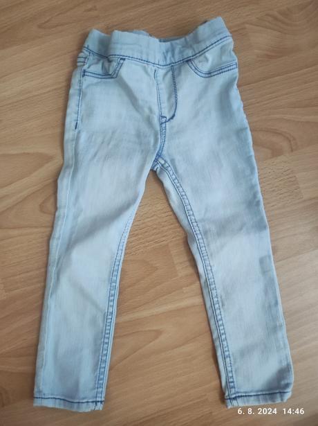Riflové legíny pre dievčatko 92, h&m,92