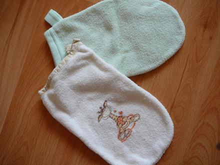 Navleky na umyvanie babätka-nepoužite, 