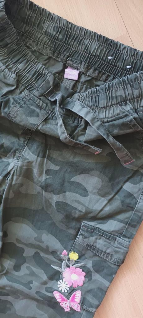 Tenké maskáčové nohavice, dopodopo,128