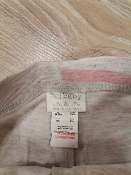 Dievčenské legíny s motylom, f&f,86