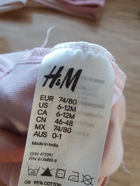 Dzerzejove ciapocky, h&m,74