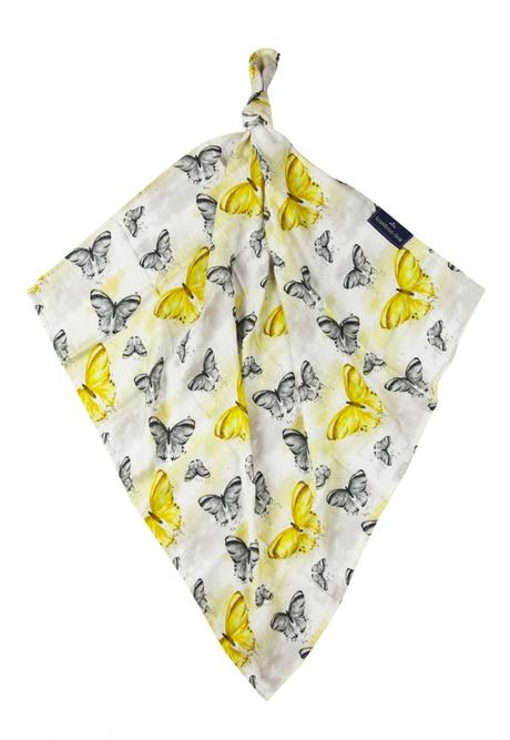 Texpol originálna bambusová plienka 120x120cm motý, 