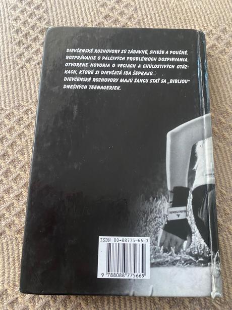 Stará retro kniha dievčenské rozhovory o tom čo ti,